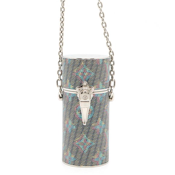 LOUIS VUITTON Accessories - Louis Vuitton Chain Lipstick Case Shoulder Bag LV Pop MP2516 LOUIS VUITTON